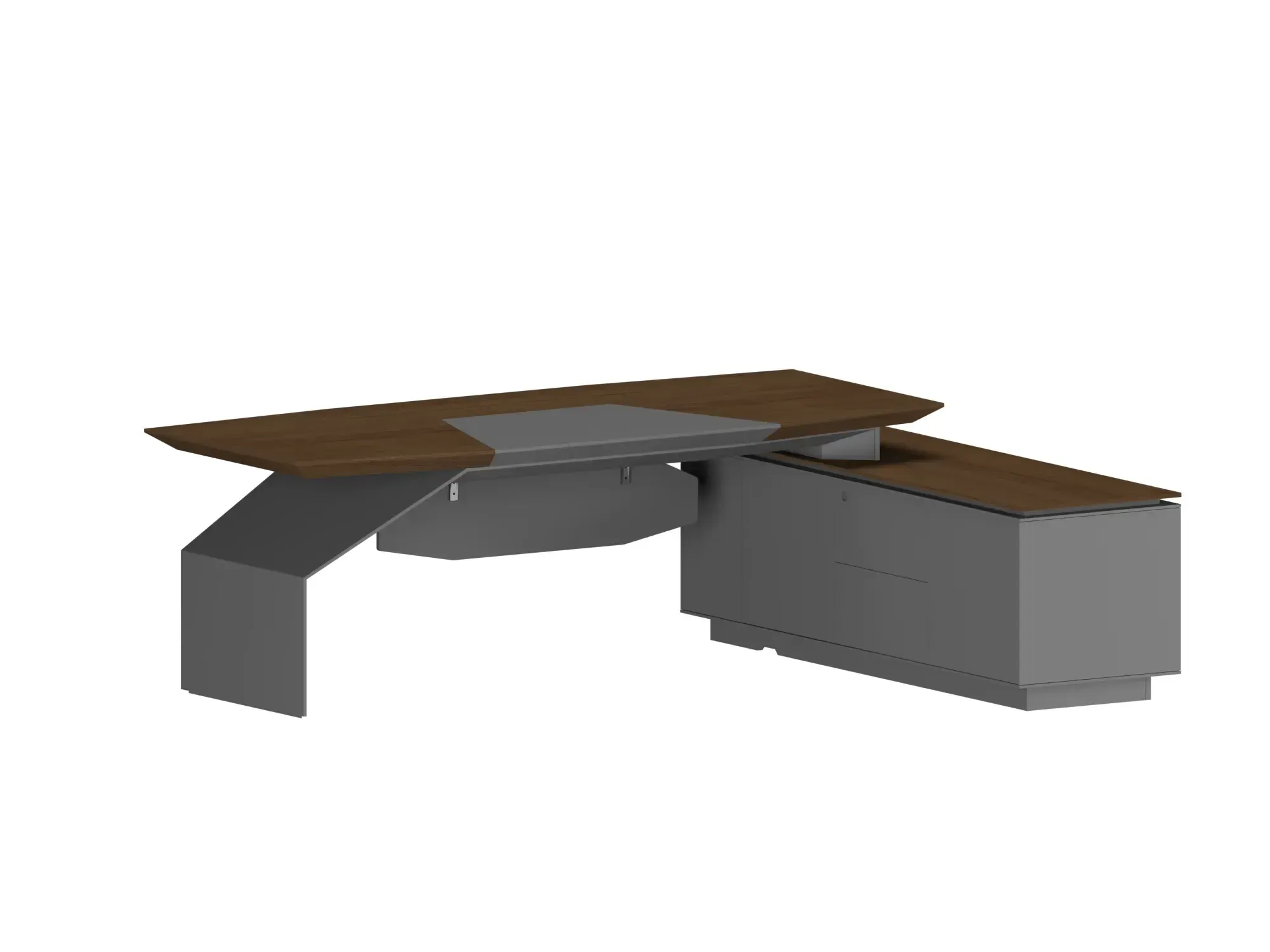 Lorenzo Executive Desk Right 2.4 meter